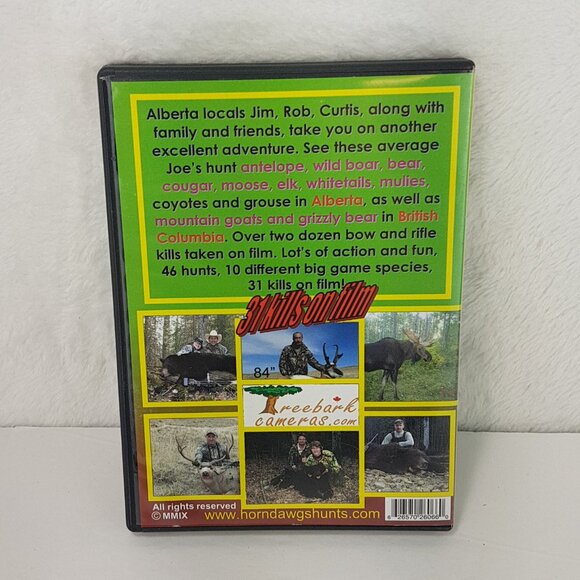 DVD HORN DAWGS Hunters Challenge Volume 2 Hunting DVD Deer, Moose, Bear Big Game - Picture 3 of 4